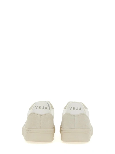 Shop Veja Sneakers V-10 Unisex In White