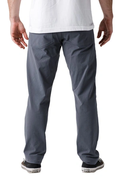 Shop Western Rise Diversion 32-inch Water Resistant Travel Pants In Blue Grey