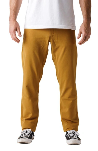 Shop Western Rise Diversion 32-inch Water Resistant Travel Pants In Canyon