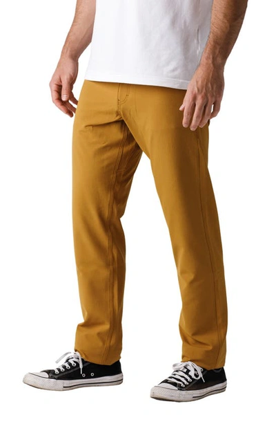 Shop Western Rise Diversion 32-inch Water Resistant Travel Pants In Canyon