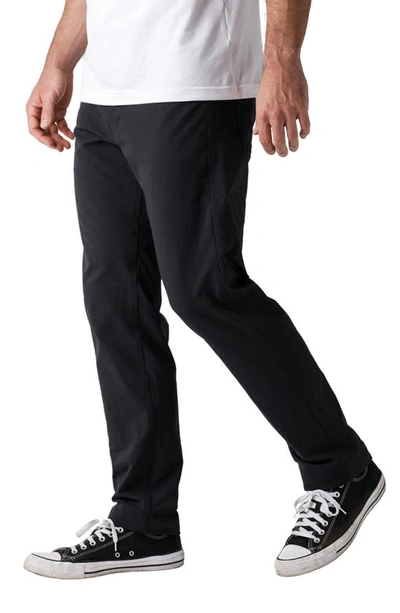Shop Western Rise Diversion 32-inch Water Resistant Travel Pants In Black