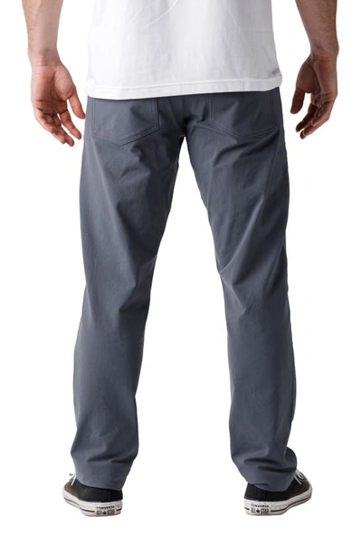 Shop Western Rise Diversion 30-inch Water Resistant Travel Pants In Blue Grey