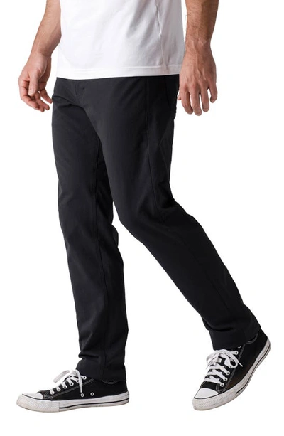 Shop Western Rise Diversion 30-inch Water Resistant Travel Pants In Black