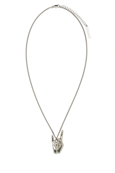 Shop Y/project Y Project Necklaces In Silver