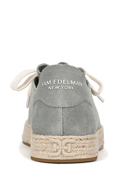 Shop Sam Edelman Poppy Espadrille Sneaker In Sky Grey Se