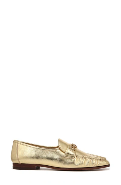 Sam Edelman Lucca Loafer In Amber Gold