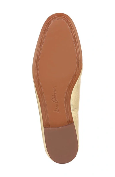 Shop Sam Edelman Lucca Loafer In Amber Gold