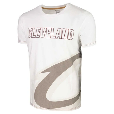 Shop Stadium Essentials Unisex  White Cleveland Cavaliers Scoreboard T-shirt