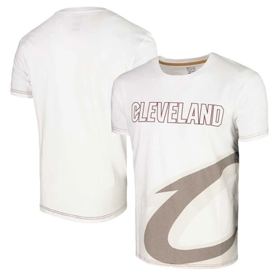 Shop Stadium Essentials Unisex  White Cleveland Cavaliers Scoreboard T-shirt