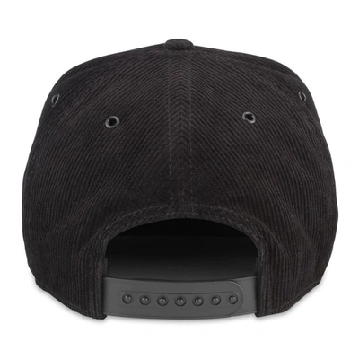 Shop American Needle Black Boston Bruins Corduroy Chain Stitch Adjustable Hat