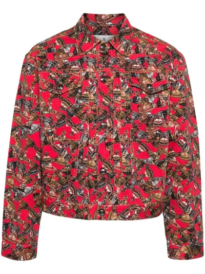 Shop Vivienne Westwood Jackets In Crazy Orb