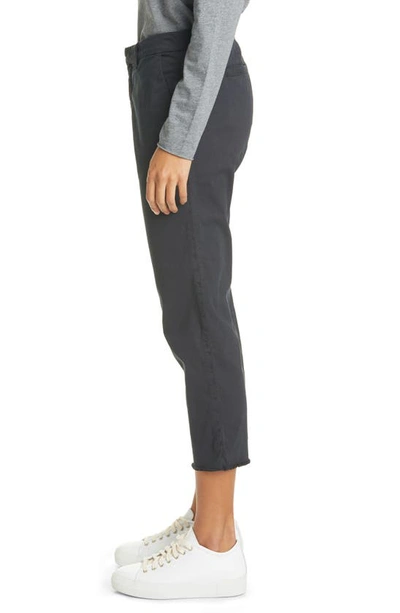 Shop Frank & Eileen Wicklow The Italian Crop Chinos In Washed Black