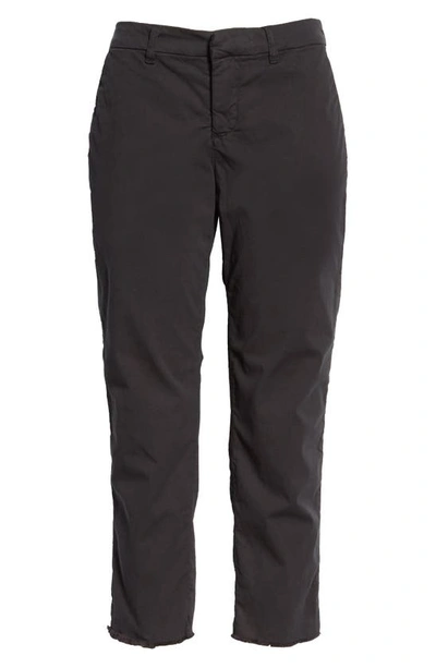 Shop Frank & Eileen Wicklow The Italian Crop Chinos In Washed Black