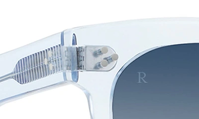 Shop Raen Nikol 52mm Polarized Round Sunglasses In Breeze/ Dusk