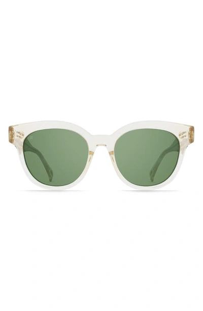 Shop Raen Nikol Square Sunglasses In Ginger / Pewter Mirror-52