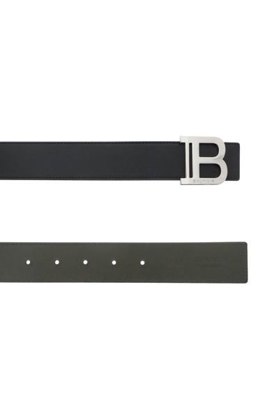Shop Balmain Reversibile B Belt