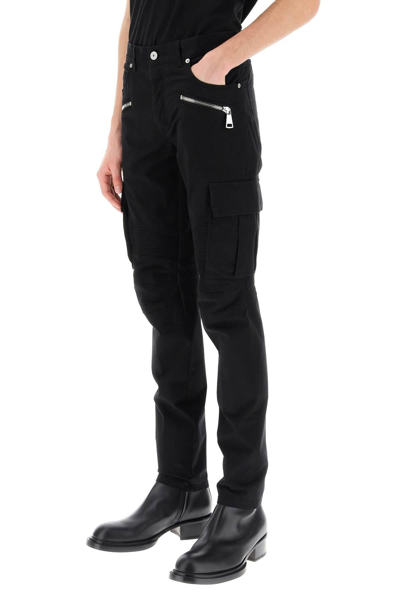 Shop Balmain Tapered Cargo Pants