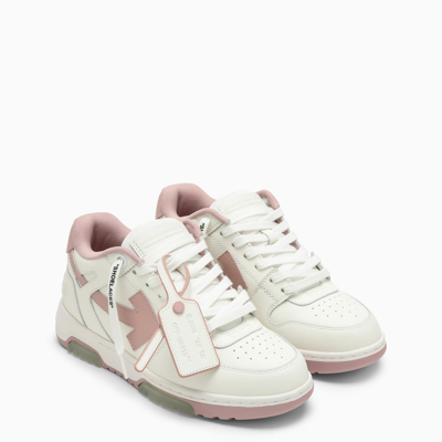 Shop Off-white Off White™ Out Of Office White/pink Low Trainer