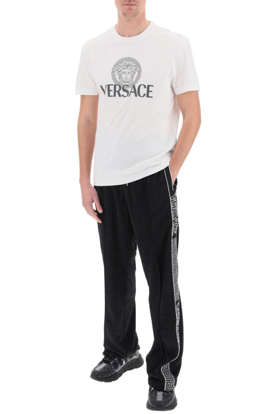 Shop Versace T Shirt With Medusa Print