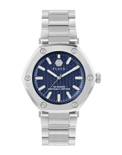 Shop Philipp Plein The Hexagon Bracelet Watch Woman Wrist Watch Silver Size Onesize Stainless Steel