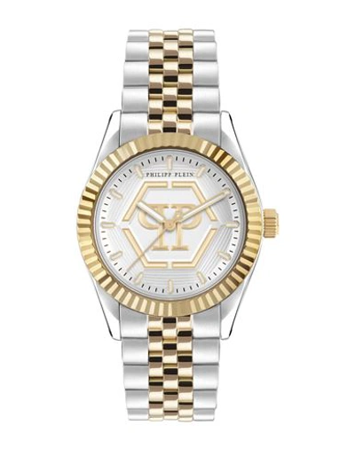 Shop Philipp Plein Date Superlative Bracelet Watch Woman Wrist Watch Multicolored Size Onesize Stainless  In Fantasy