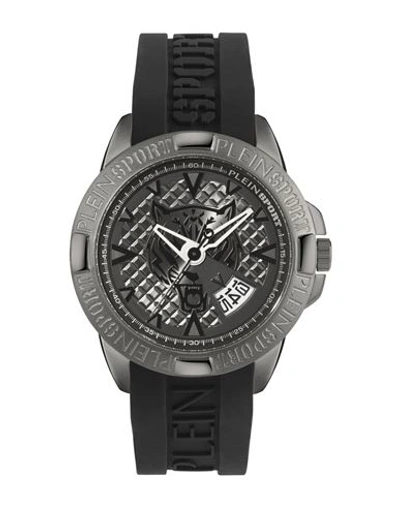 Shop Plein Sport Touchdown Silicone Watch Man Wrist Watch Grey Size Onesize Stainless Steel