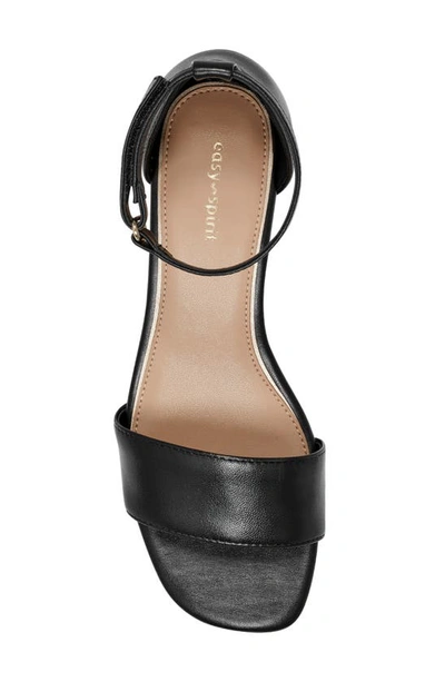 Easy Spirit Sheila Ankle Strap Sandal In Black