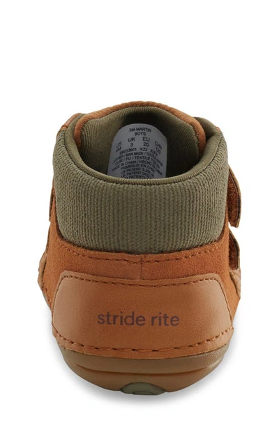 Stride Rite Kids' Soft Motion™ Martin Boot In Tan