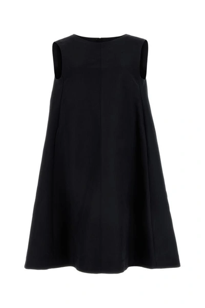 Shop Marni Woman Black Cady Dress