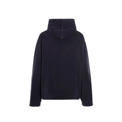 Shop Balenciaga Cotton Hooded Sweatshirt