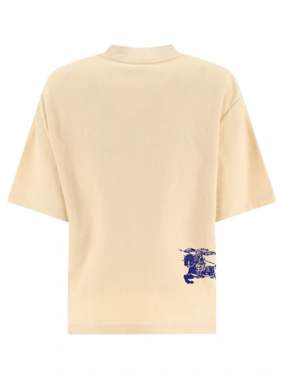 Shop Burberry Cotton Towelling T Shirt