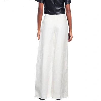 Shop Chloé Chloe'  Wide Leg Linen Trousers