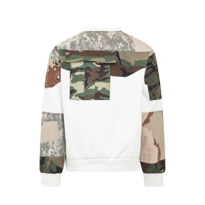 Shop Dolce & Gabbana Camouflage Sweatshirt