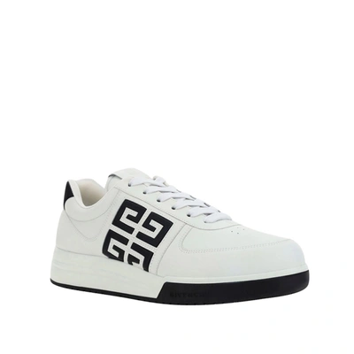 Shop Givenchy 4 G Leather Logo Sneakers