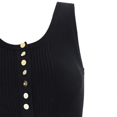 Shop Gucci Ribbed Stretch Top