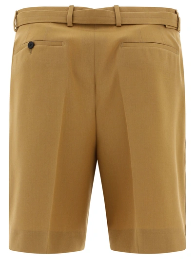 Shop Lanvin Belted Shorts