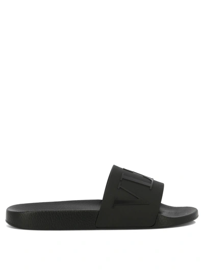 Shop Valentino Garavani V Logo Sandals