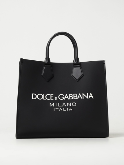 Shop Dolce & Gabbana Tote Bags  Woman Color Black