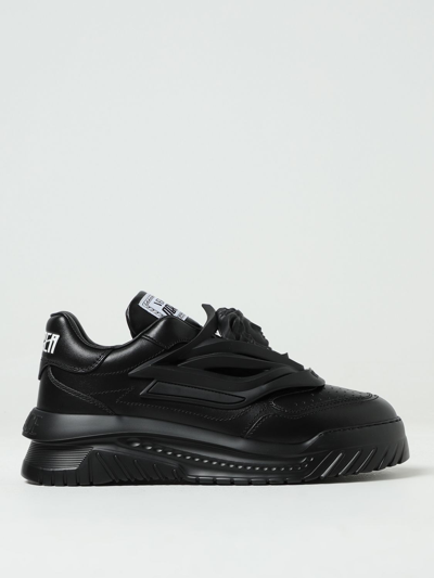 Shop Versace Sneakers  Men Color Black