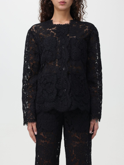Shop Dolce & Gabbana Jacket  Woman Color Black