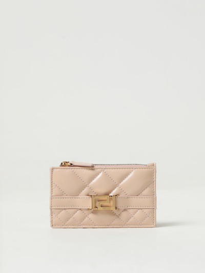 Shop Versace Wallet  Woman Color Blush Pink