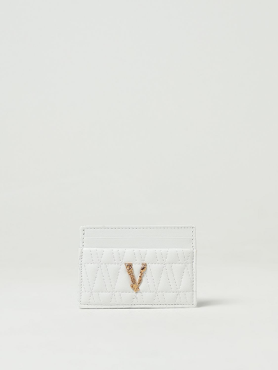 Shop Versace Wallet  Woman Color White