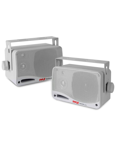 Shop Pyle 3.5in Bluetooth Home Speakers In White