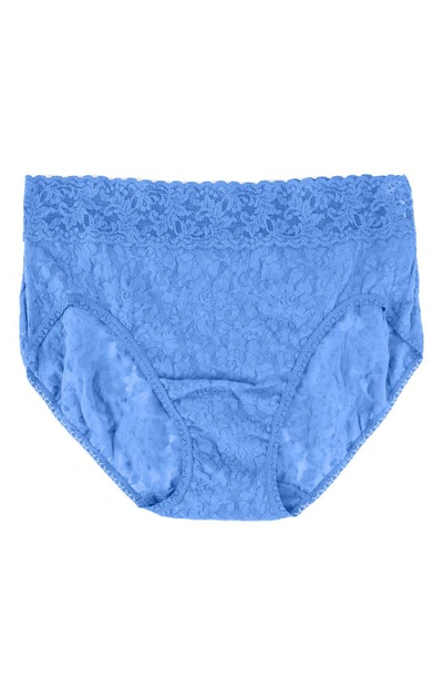 Shop Hanky Panky Signature Lace French Briefs In Forget Me Not