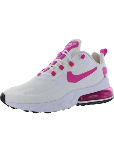 Shop Nike Air Max 270 React Womens Performance Fitness Running Shoes In Multi