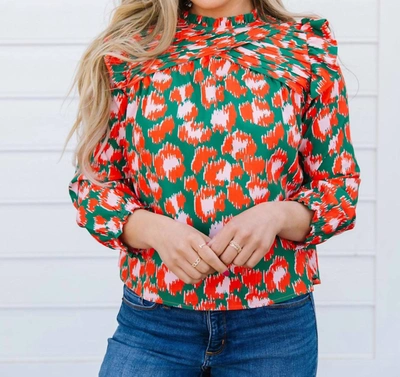 Michelle Mcdowell Mckenna Top In Fancy Like Pine In Multi