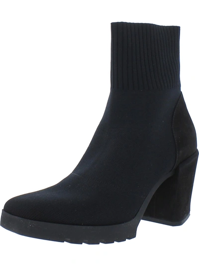 Eileen Fisher Spell Stretch Knit Bootie In Black
