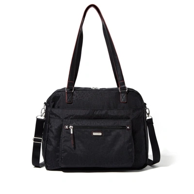 Baggallini Overnight Expandable Laptop Tote With Rfid Phone Wristlet In Multi
