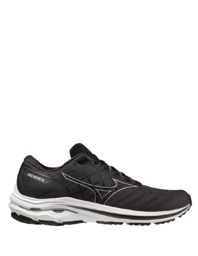 Shop Mizuno Men's Inspire 18 Running Shoes - D/medium Width In Black/silver
