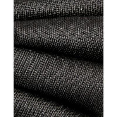 Shop Givenchy Men's Black Tonal Textured-weave Silk Tie